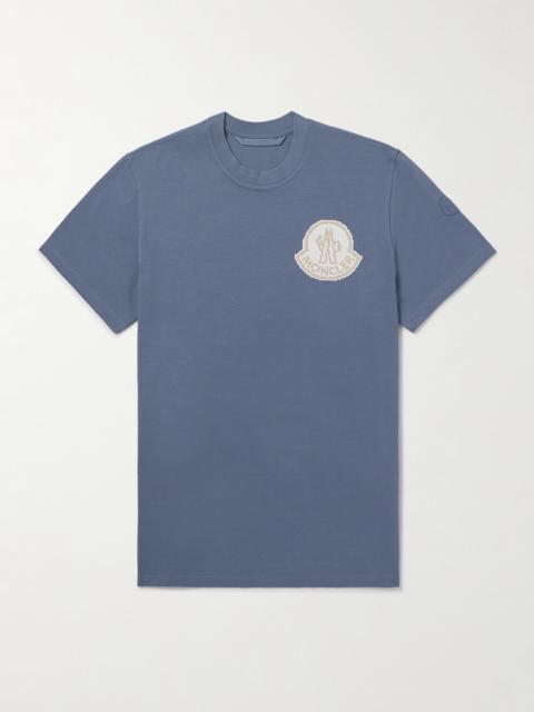 Moncler Logo-Appliquéd Cotton-Jersey T-Shirt