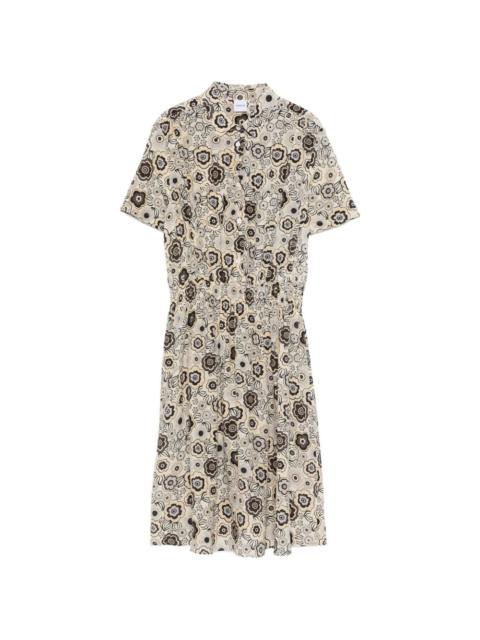 Aspesi floral-print midi dress
