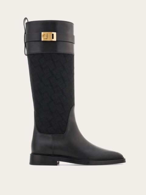 FERRAGAMO Hug buckle boot