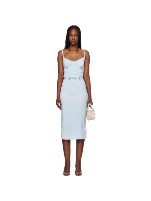 Diesel Blue D-Ony Midi Dress