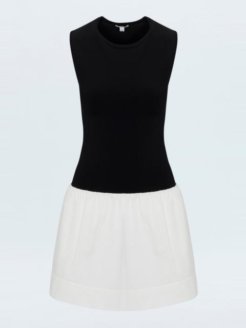 PISTOLA ADRIENNE MINI DRESS - NOIR AND LE BLANC