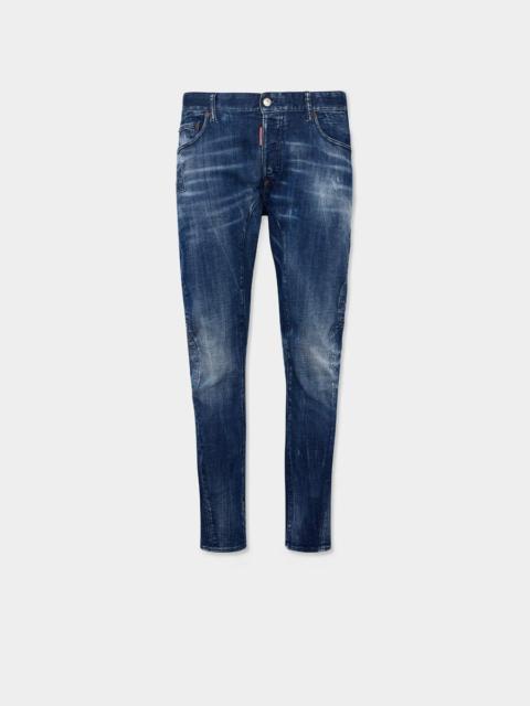 DSQUARED2 DARK MILKY WAY NEW BIKER JEANS