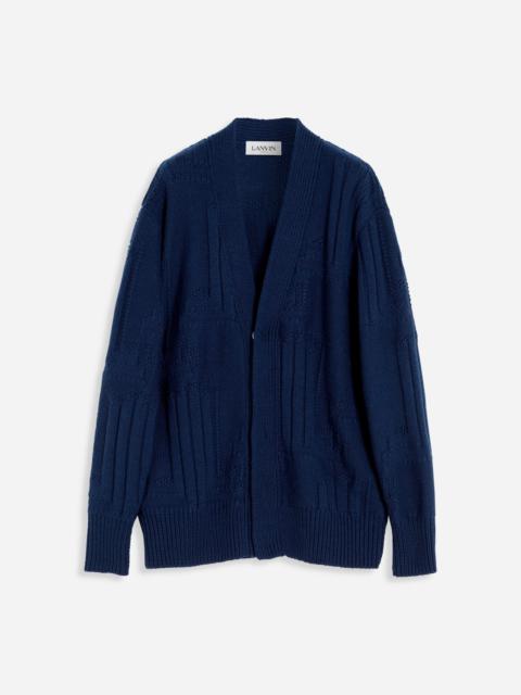 JL3D THICK KNIT CARDIGAN