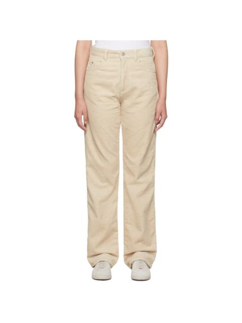 Isabel Marant Étoile Beige Rwan Trousers