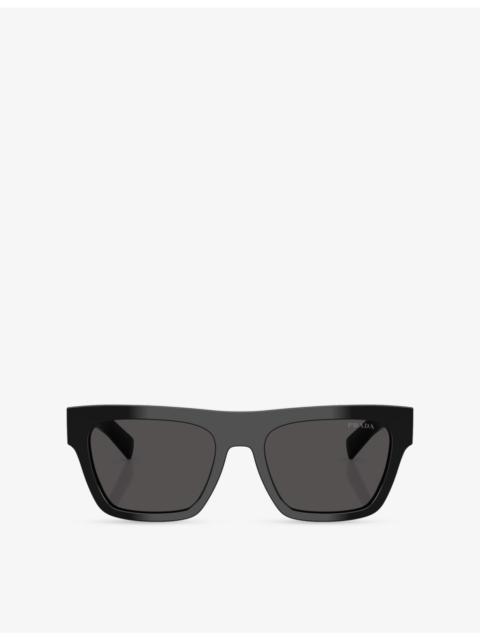 Prada PR C03S Square-Frame Acetate Sunglasses