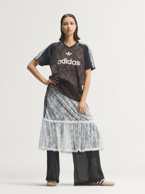 adidas Originals SNAKE PRINT SATIN JERSEY