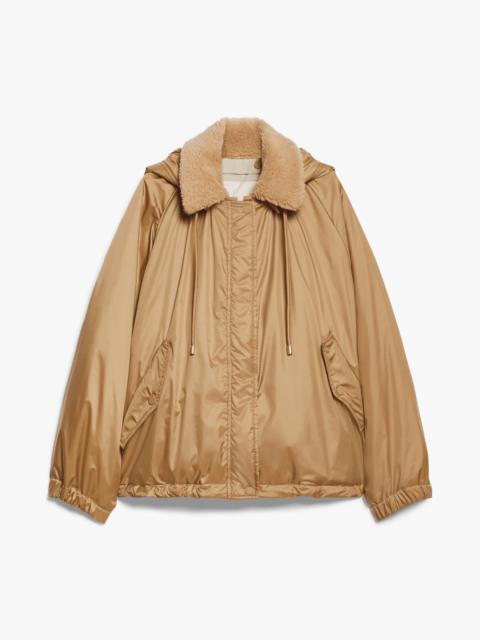 WEEKEND Max Mara ARLES Reversible water-repellent canvas windbreaker