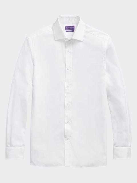Ralph Lauren Men's Aston Solid Poplin Sport Shirt