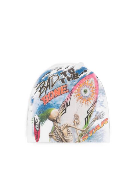 HELLSTAR Soul Surfer graphic-print beanie hat