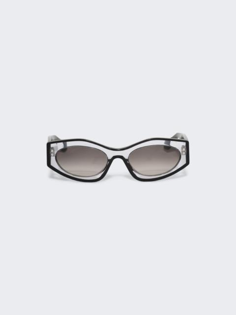 Alaïa Cat-eye Sunglasses Crystal