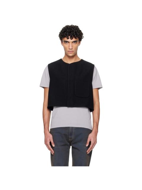 RIER Black Walker Gilet Utility Vest