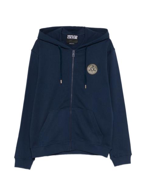 VERSACE JEANS COUTURE zip-fastening hoodie