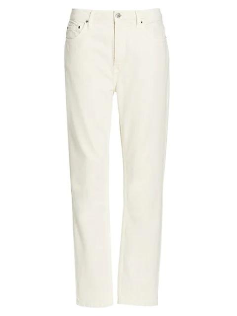Ksubi Nine High-Rise Cotton Straight Jeans