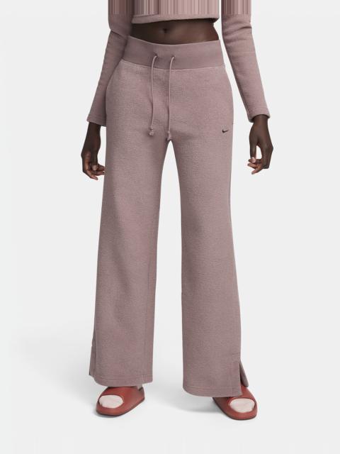 Nike Sportswear Phoenix Plush Women's High-Waisted Wide-Leg Cozy Fleece Pants