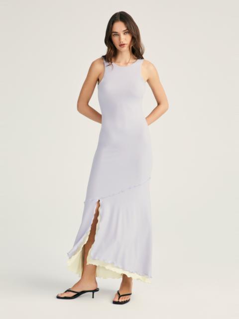 DEREK LAM 10 CROSBY STEPHANIE SLIT HEM SLEEVELESS DRESS