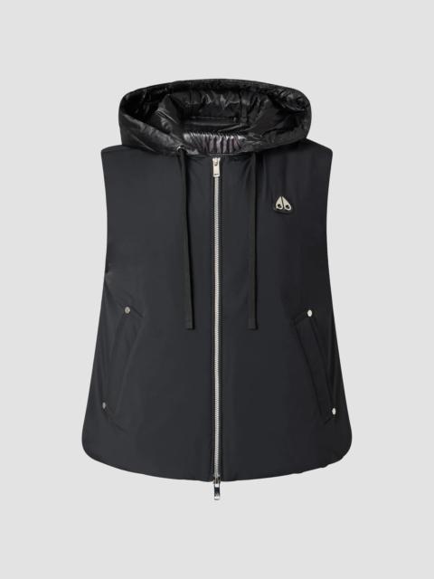 MOOSE KNUCKLES Women's Tegan Lightweight Fill Down Vest - Black