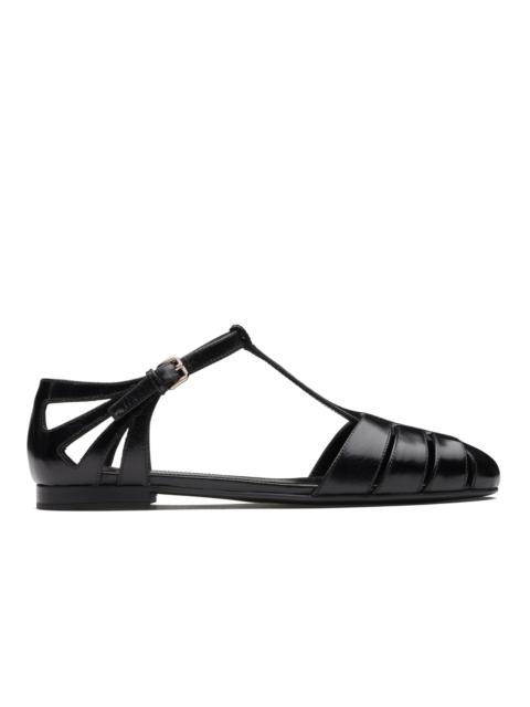 Church's Rainbow
Shine Calf Leather T-Bar Sandal Black