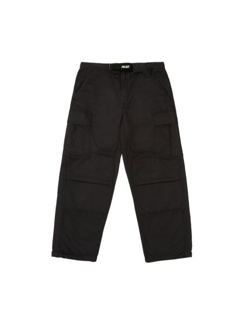 PALACE BELTER CARGO TROUSER BLACK