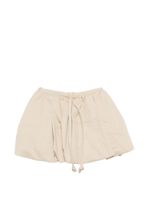 PATOU Patou Bow-detail Bubble-hem Skirt