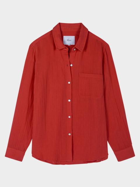 Rails Ellis Gauze Button-Front Shirt
