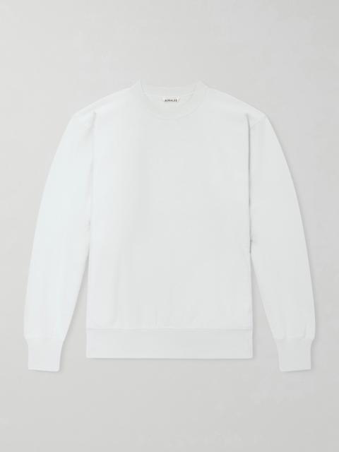 AURALEE Cotton-Jersey Sweatshirt