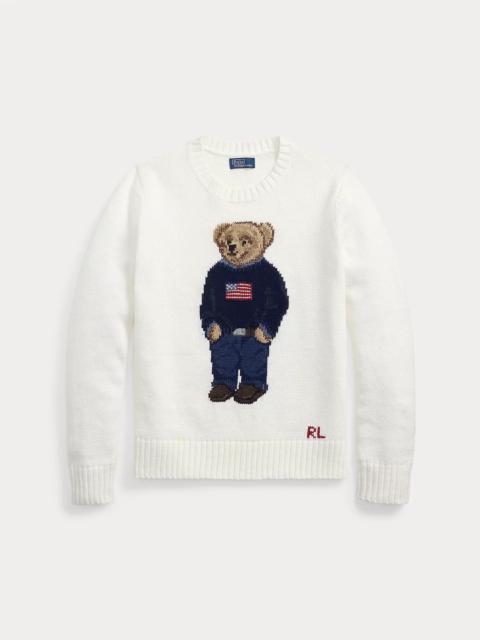 Polo Ralph Lauren Polo Bear Cotton-Linen Sweater