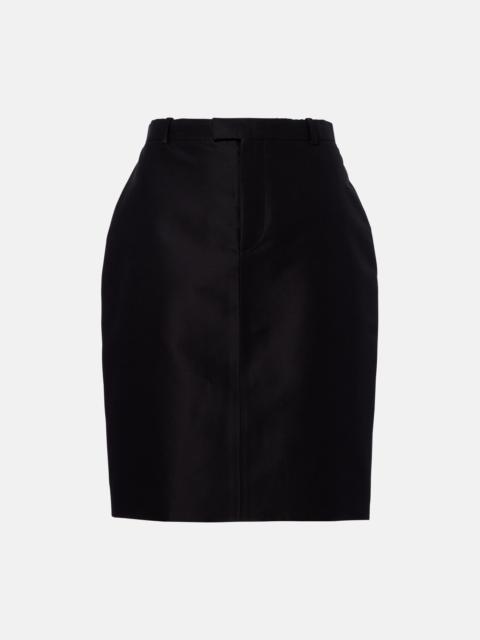 GUCCI Silk miniskirt