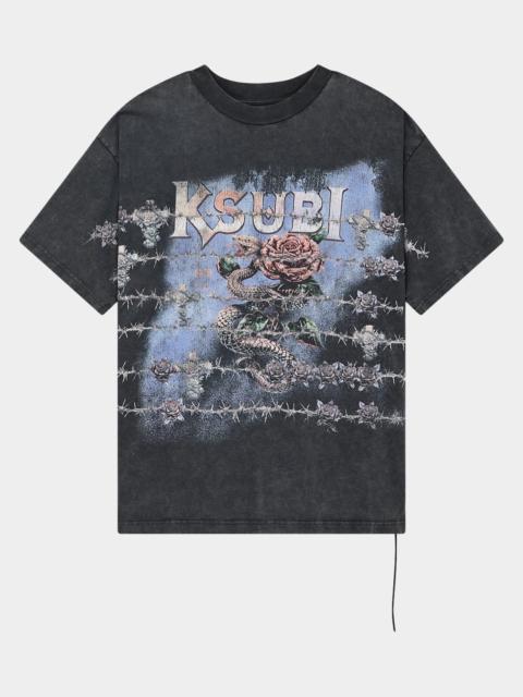 Ksubi Men's Death Snake Cotton Graphic T-Shirt
