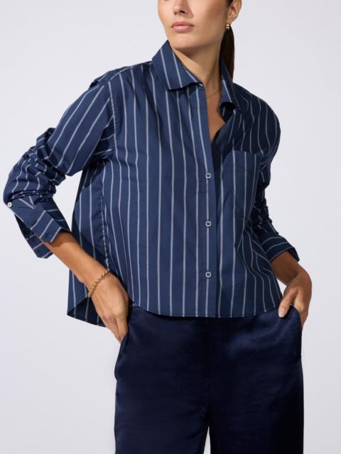 BROCHU WALKER The Everyday Cropped Shirt