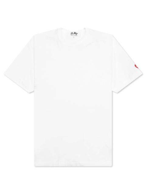 Comme des Garçons PLAY COMME DES GARCONS PLAY X THE ARTIST INVADER S/S TEE - WHITE