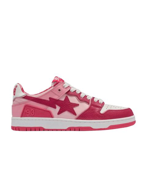 A BATHING APE® Wmns Sk8 Sta #2 'ABC Camo - Red'