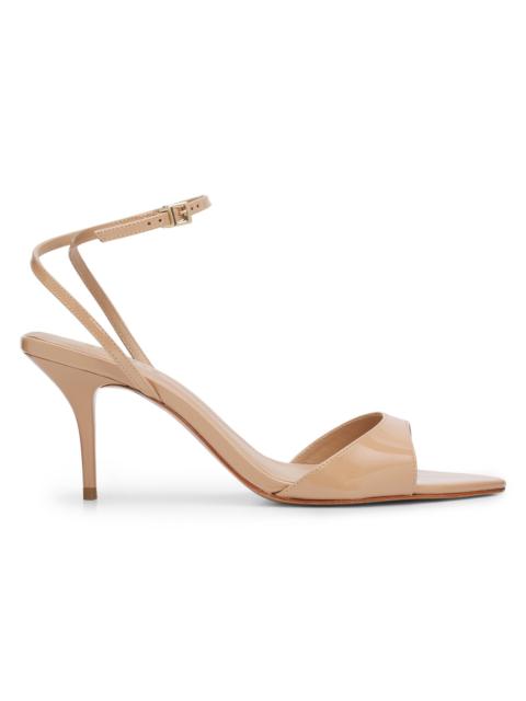 SCHUTZ Women's Elodie 75MM Patent Leather Sandals - Honey Beige