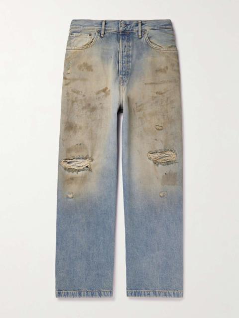 Acne Studios Super baggy fit jeans - 2023 - Mid Blue | REVERSIBLE