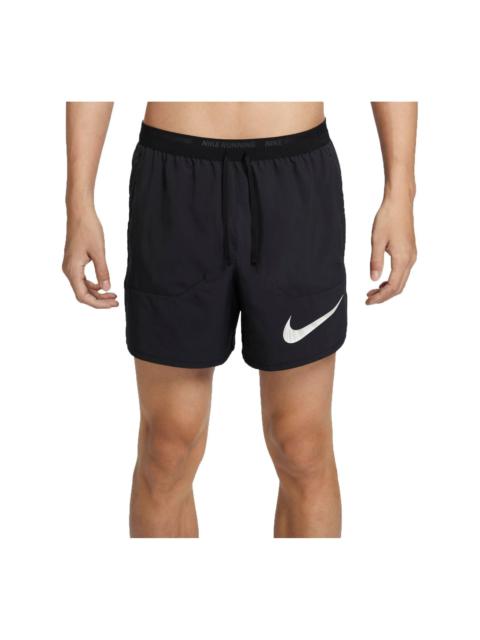 Nike Nike Flex Stride Run Energy 5inch Brief-Lined Running Shorts Asia Sizing 'Black White' FN4001-010