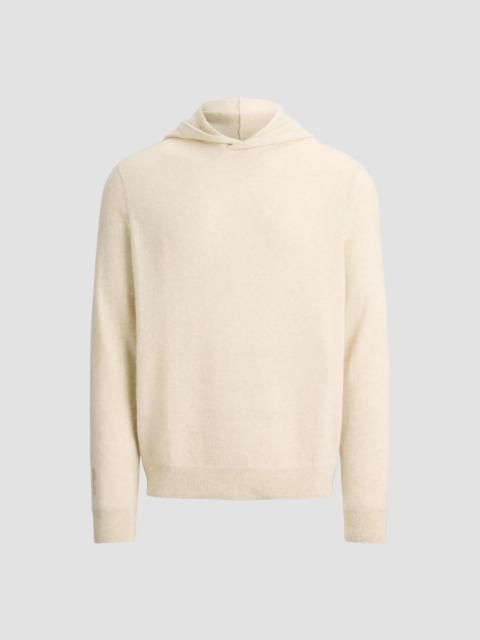 Polo Ralph Lauren Men's Washable Cashmere Knit Hoodie - Ecru Tan Heather