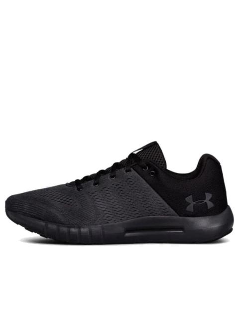 Under Armour 팔러 마이크로 G 추적의 밑에 '블랙' 3000011-104