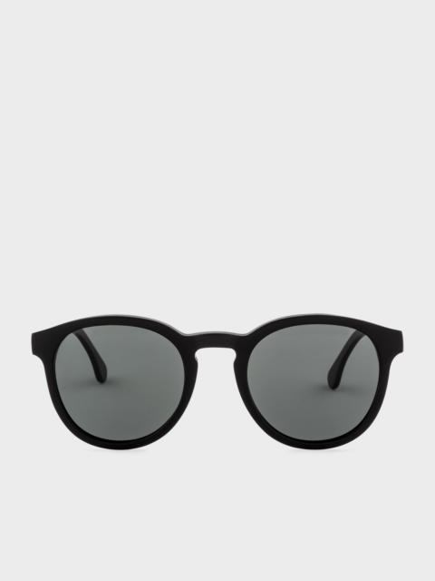 Paul Smith Black 'Deeley' Sunglasses