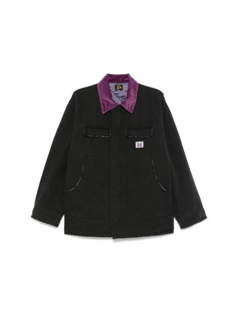 NEEDLES canvas shirt jacket
