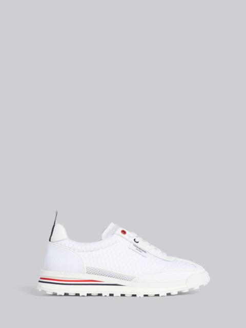 Thom Browne White Heavy Athletic Mesh Tech Runner