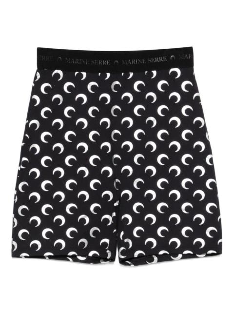 Marine Serre Moon-printed shorts