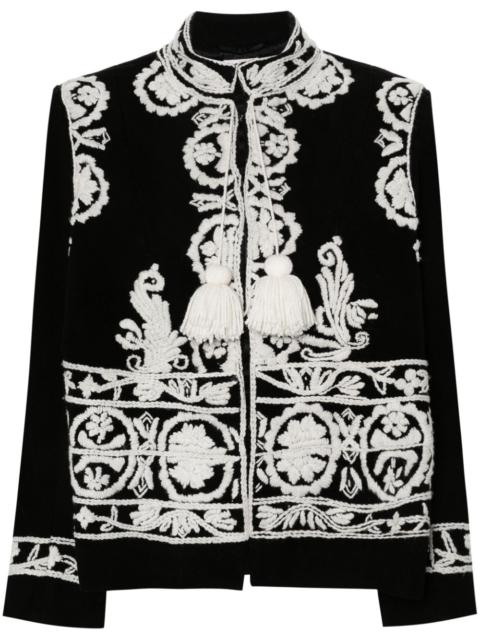 BODE Estate embroidered wool silk jacket