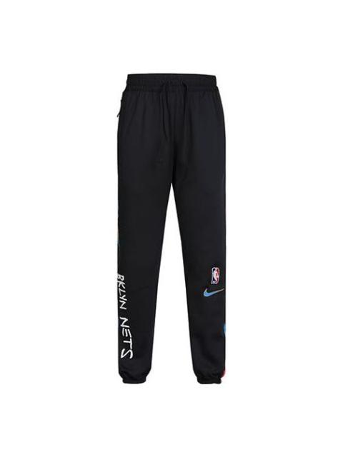 Nike Nike NBA Casual Brooklyn Basketball Loose Bundle Feet Sports Long Pants Black CU0612-010