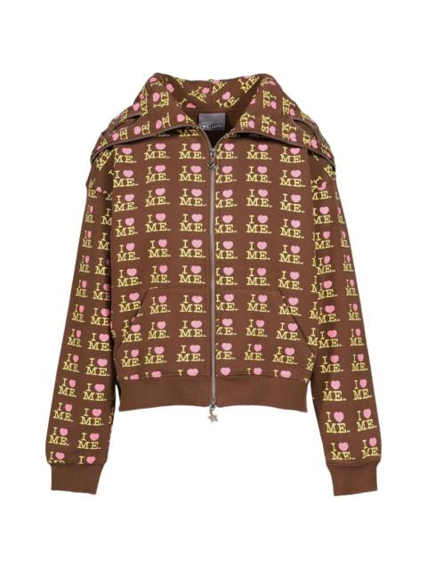 ASHLEY WILLIAMS I Heart Me Butterfly hoodie