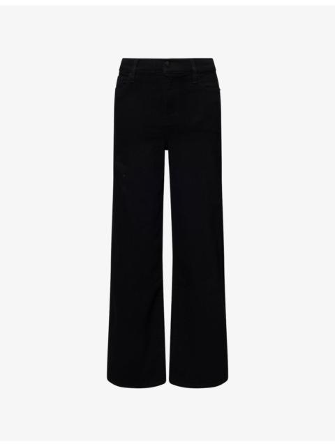 FRAME Le Slim Palazzo Wide-Leg Denim Jeans