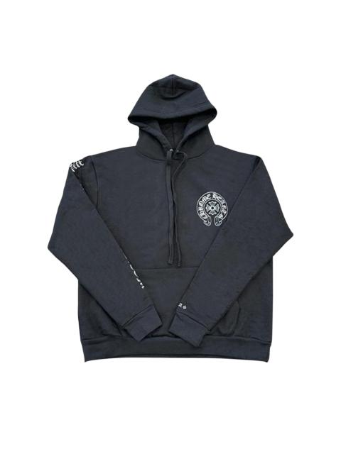 Chrome Hearts Silver Glitter Hoodie 'Black'