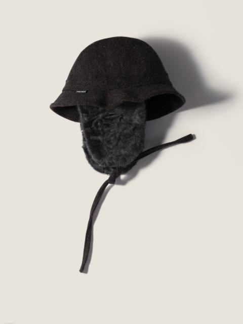 Miu Miu Wool and Chekiang hat