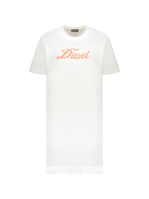 Diesel logo cotton dress