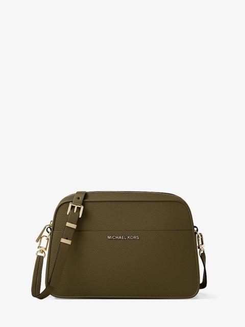 MICHAEL KORS Jet Set Small Leather Camera Crossbody Bag