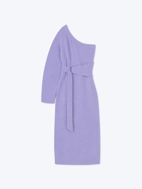 Nanushka MAREE - One shoulder sweater dress - Lilac