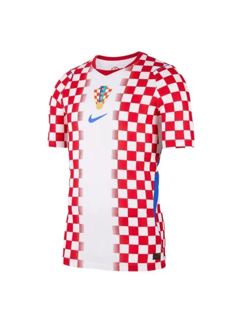 Nike Nike Croatia 2026 Match Home Authentic Jersey 'White University Red Hyper Royal' IO8643-100
